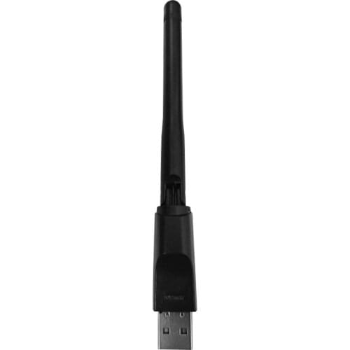 Rt5370 USB 2.0 150Mbps WiFi Antenna MTK7601 Wireless Network Card 802.11b/g/n LAN Adapter with rotatable Antenna