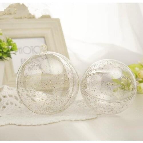 Spherical transparent sugar box chocolate candy dessert hanging Christmas tree decoration birthday party F20173983