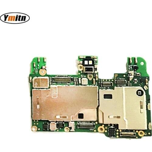 Ymitn Electronic panel mainboard Motherboard unlocked with chips Circuits flex Cable For Huawei Honor V8 KNT-AL20 KNT-AL10 4GB