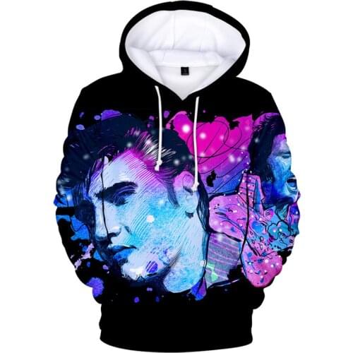 Men Women Fashion Sweatshirt 3D Printed The King Elvis Presley Hoodies Casual Long Sleeve Hip Hop Jacket Coat Pullover Hoodie