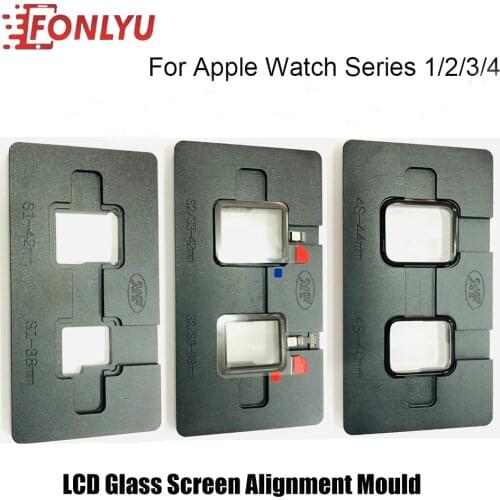 1pcs Mold Precision Aluminium Alignment Mould For Apple Watch iWatch S1 S2 S3 S4 LCD Screen Repair
