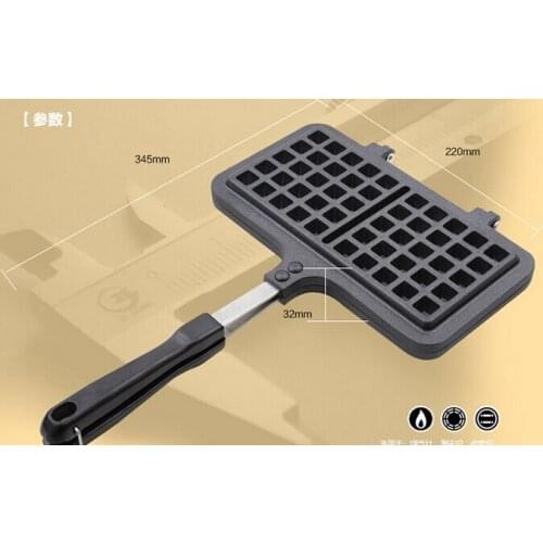 1PC Waffle love cake mold High Temperature Space Aluminum Nonstick Shape Cake Pan Metal Cake Mold Baking Egg Tart Mold JJ 0862