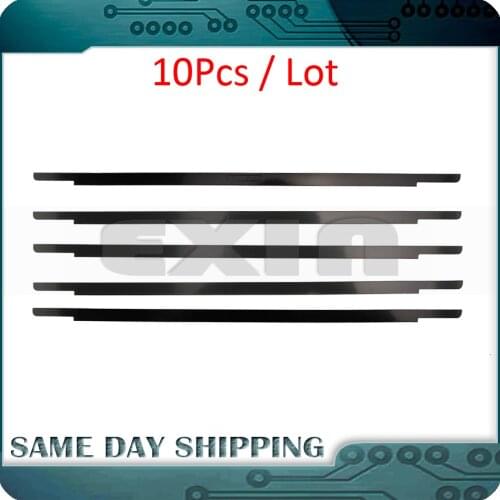 10Pcs New A1534 LCD Screen Glass Trim Bezel Acrylic Front Cover Silver Grey Rose Gold Gold for MacBook 12" A1534 Bezel 2015-2017