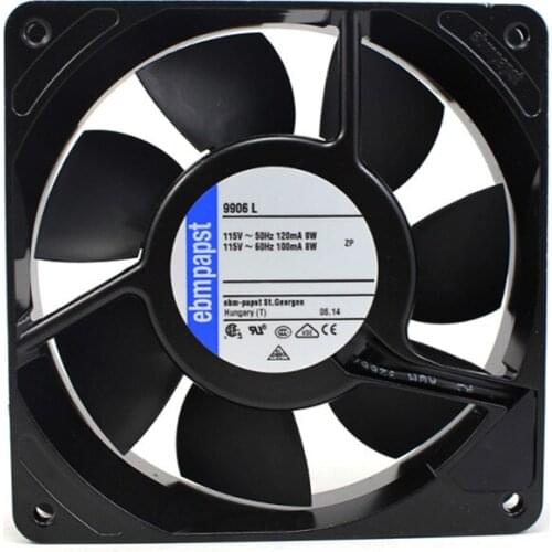 9906L 12025 115V 8W/9W 12cm AC cooling fan 6months Warranty