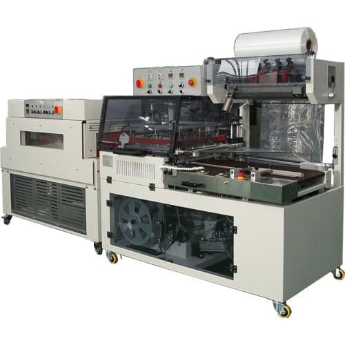 L-Type Automatic Heat Shrinkable Film Sealing and Cutting Machine for Gift Box Cosmetic Box Tableware Hardware Film Machine