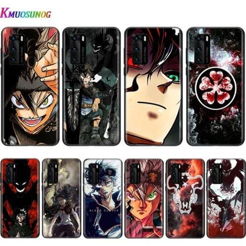 Silicone Cover Anime Black Clover for Huawei P Smart Z S Plus 2020 2019 Nova 5T 5i 5 4e 4 3i 3e 3 2i Phone Case