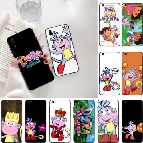 CUTEWANAN DORA THE EXPLORER Phone Case For Vivo Y91c Y17 Y51 Y67 Y55 Y93 Y81S Y19 V17 vivos5