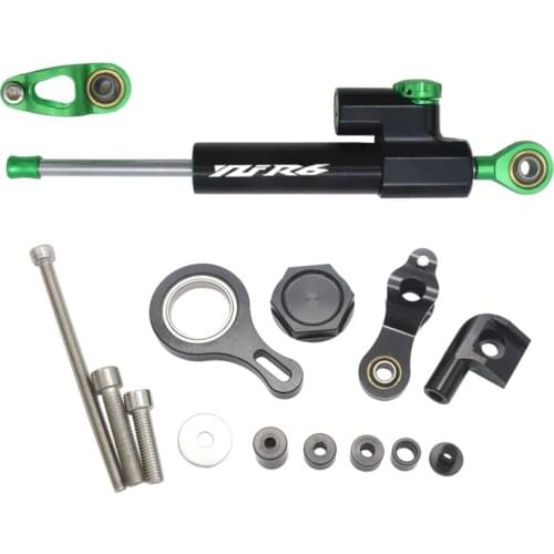 For YAMAHA YZF R6 2006 2007 2008 2009 2010-2011 Motorcycle CNC Steering Damper Stabilizer Bracket Full