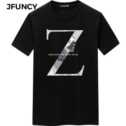 JFUNCY Oversized Men T-shirts Harajuku Graphic T Shirt Summer Mens T-shirt Man Short Sleeve Casual Loose Tops Camisa Camisetas