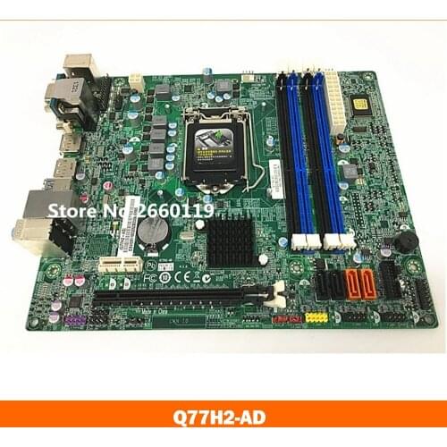 Desktop mainboard for Q77H2-AD 1155 motherboard Fully tested