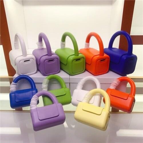 Cute Cool Candy -Colored Mini Jelly Portable Taobao Bag