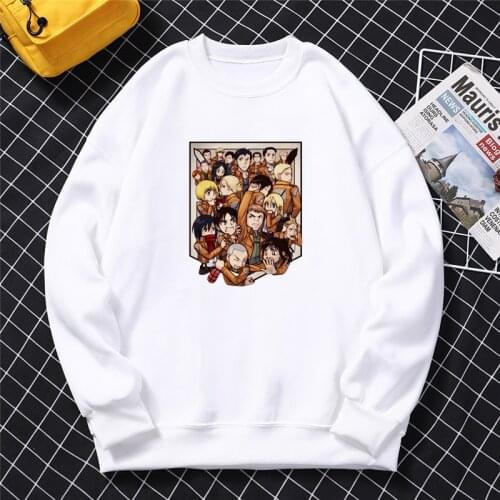 Fashion Hot Anime Attack on Titan Male Hoodie Cosplay Eren Mikasa Levi Printed Hoody Sweatsahirt Coat Harajuku Hoodie Clothes