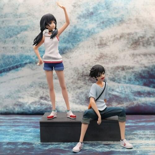 Weathering Child Couple Haruna Amano Morishima Hodaka Your Name Boxed Figure Anime Model Collectible Toy Gift Ornament