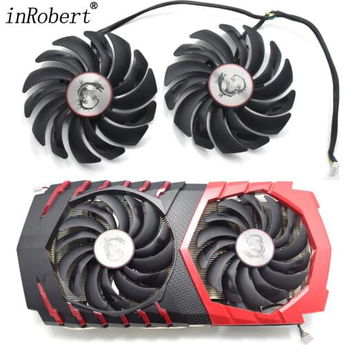 95MM PLD10010B12HH PLD10010S12HH Cooler Fan For MSI Radeon R9 380 Armor 2X GTX 1060 1070 1080 TI RX 470 570 RX580 Gaming Card