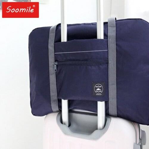 2021 Folding Luggage Bag Nylon Large Capacity Waterproof Travel Carry on Bags Unsiex Duffe Tote Handle Travel Bag Drop Shipping