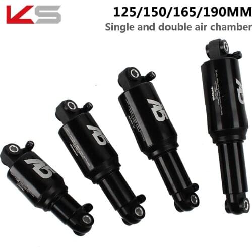 TWTOPSE Bicycle Bike Shock KA A5 Single/Double Air Chamber Pressure Shock DH DS XC MTB Scooter Pneumatic Absorber 125 150 165