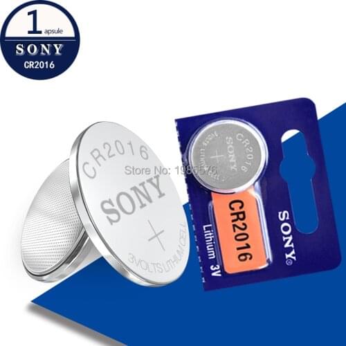 1PC FOR SONY cr2016 Lithium Battery 3V Li-ion Button Battery Watch Coin Cell Batteries cr 2016 DL2016 ECR2016 BR2016 For Watch