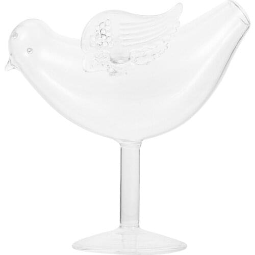 1Pc Creative Cocktail Cup Wing Bird Design Cup Glass Drinking Cup