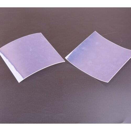 10 Bags 127*127*1.0/1.5/2mm Square Dental Plastic Transparent Thermoplastic Vacuum Forming Material (Hard &Soft) for Mouthguard