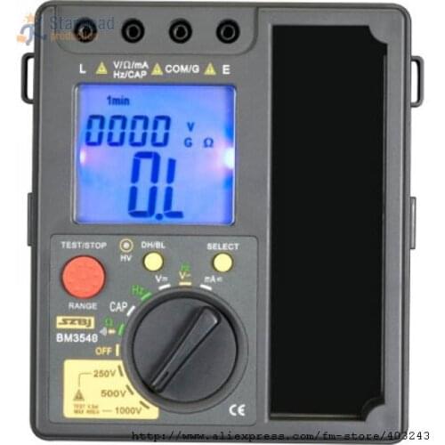 2 in 1 Digital Insulation Tester megohmmeter & 3 3/4 Multimeter