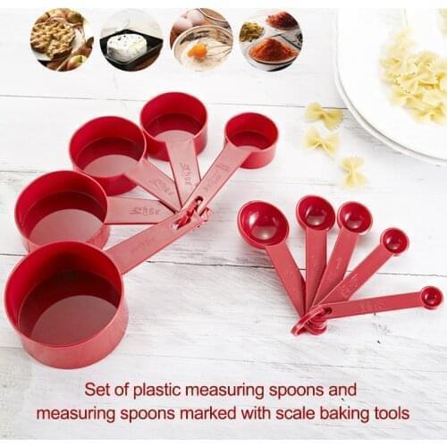 9/10pcs Kitchen Tools Measuring Spoons Set Teaspoon Coffee Sugar Scoop Cake Baking Measuring Cups Kitchen Cooking Baking Tools