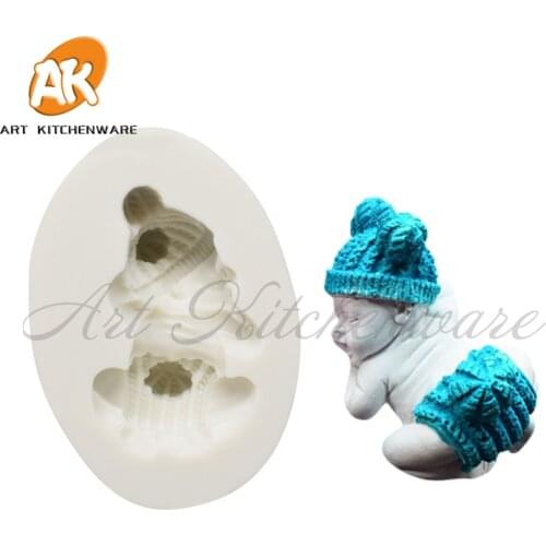 Baby Decorating Cake Molds Food Grade Silicone Mold Fondant Cake Decorating Tool Kitchen Baking Tool Chocolate Soap Mould