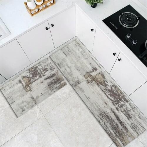 Beige Camel Abstract Retro Mat For Kitchen Floor Non-slip Washable Mat In The Hallway Doormat Entrance Bedroom Mat Long