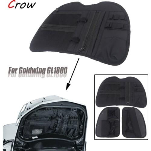 For HONDA GOLD WING GL 1800 Goldwing GL1800 2018 2019 2020 Motorcycle Trunk Lid Organizer Bag Tool Bags Rear tail bag case