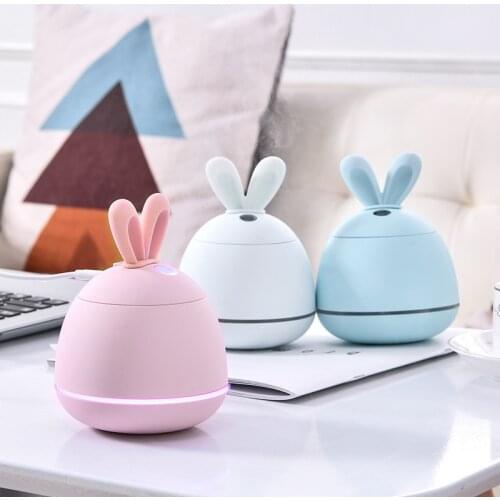 ELOOLE 200ml USB Humidifier Aroma Essential Oil Diffuser Portable With Fan Light Fogger Mist Maker For Car Office Humidificador