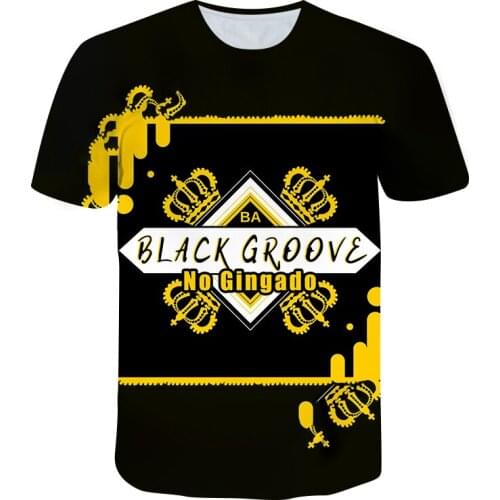 New Mens T-shirt O-neck Shirt Youth Oversized Shirt Short Sleeve Clothes 3D Printing Street Hip-Hop Summer Clothing