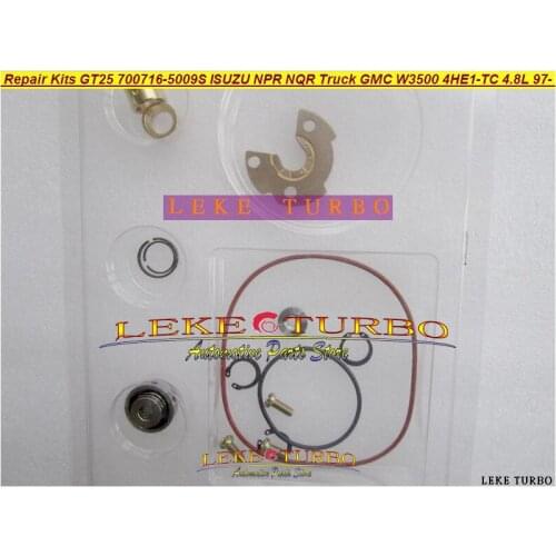 Turbo Repair Kit Rebuild GT25 700716 700716-0007 700716-0006 8972089663 8971894520 8972089661 For GMC W3500 4HE1 4HE1-TC 4.8L