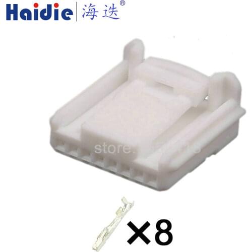 2sets 8pin auto wiring harness plug cable electric plug connector 1376368-1/1746875