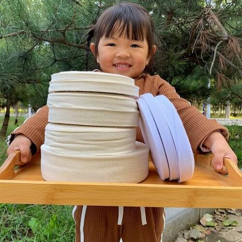 Pure Cotton Ribbon Herringbone Belt Hemming Marching Leggings Belt Apparel Accessories Cloth Rope Gauze Material