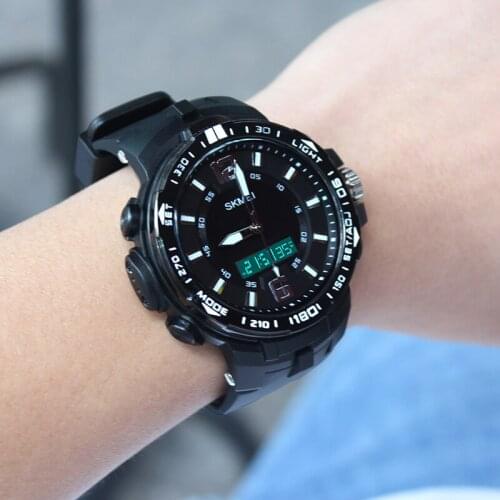 Mens night light waterproof sports electronic meter student timers