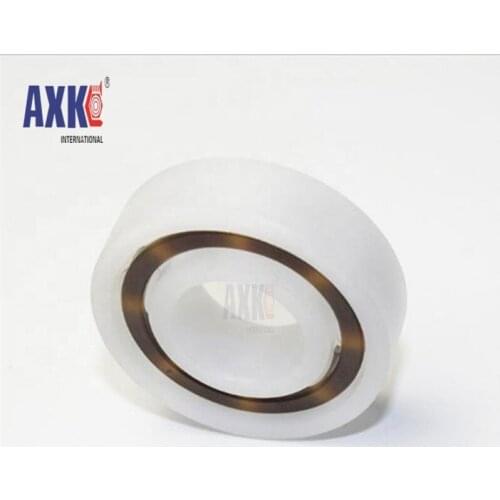 POM Bearing подшипник 6008 6009 6010 6200 6201 6202 6203 ( 1PCS ) Glass Balls Nylon Cage Plastic Ball Bearings