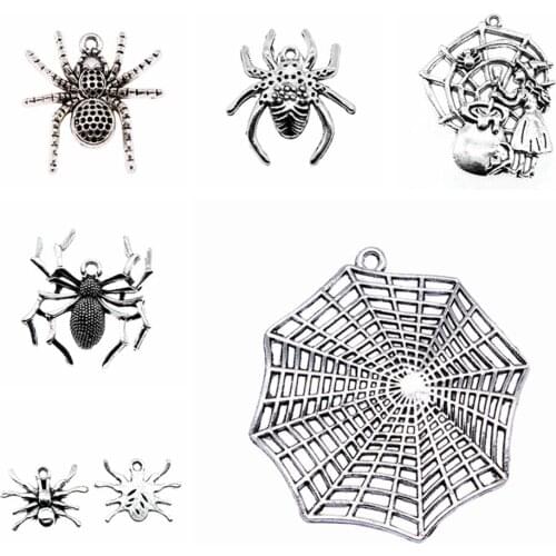 Sejuani diy charms for jewelry making kit pendant for bracelet jewelry accessories Spider Charms