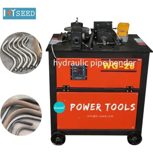 CNC steel bar bending hoop machine electric bending machine 51 large automatic bending circle bending machine construction machi