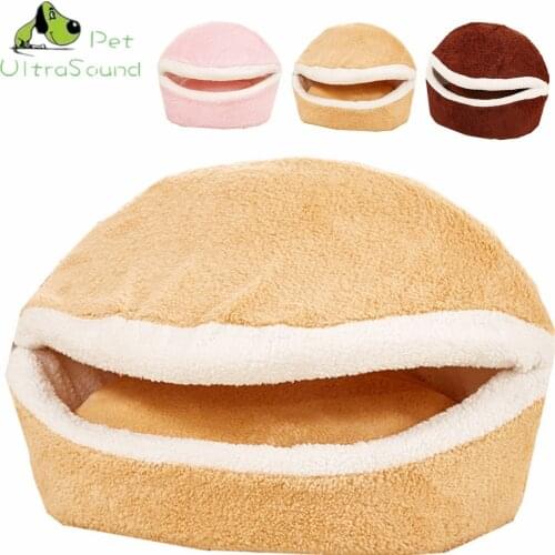 ULTRASOUND PET Dog Removable Multifunctional Pet Bed Dual Nest Soft Cat Bed Dog Kennel Puppy Cushion Kitten Mats Daily Products