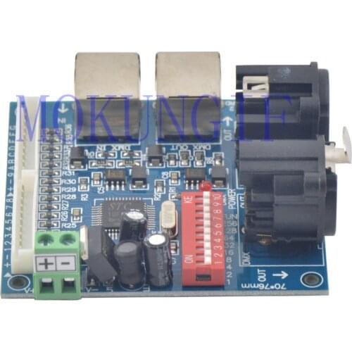 1Sets 16CH Relay switch dmx 512 Controller, relay output high voltage LEDs DMX-RELAY-16CH Max 10A dmx512 Signal Controller