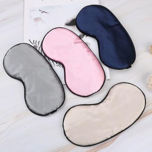 1Pc Pure Silk Sleep Natural Sleeping Eye Mask Eye Shade Cover Shade Eye Patch Women Men Soft Portable Blindfold Travel Eye Patch