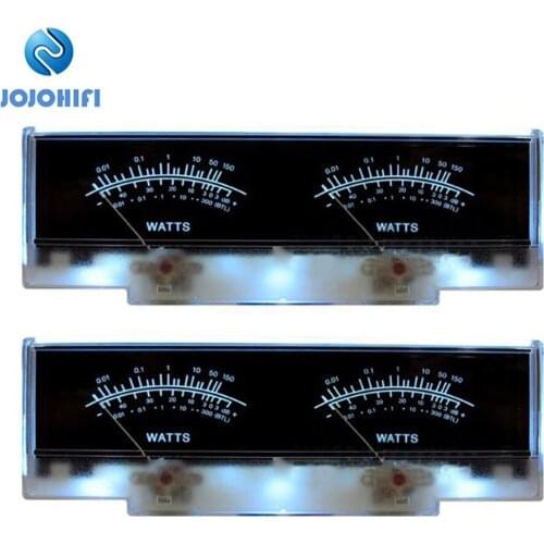 2pcs P-78WTC High Precision VU Meters Head Panel DB Audio Level Meter Tube Amplifier Power Sound Card Audio Meter with Backlight