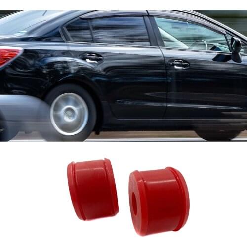 2x Red Polyurethane Energy 16.7106R Rear Right Trailing Arm Bushing Set for Civic 1988-2000 tested before shipment