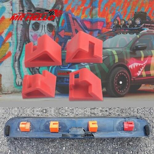 4pcs Car Rear Boot Handle For Nissan QASHQAI 2006-2013 Tailgate Repair Clips Auto Fastener & Clip Repair Clips Trim