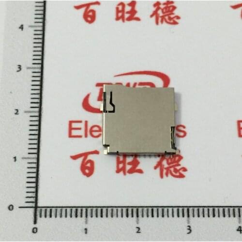 50Pcs Micro SD Socket Memory Sockets Push In, Push Out PCB Mounting