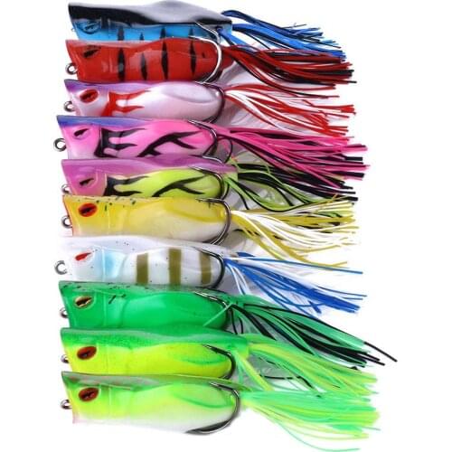 7cm 14g Simulation Frog Fishing Popper Wobbler Baits Artificial Crank Hard Bait Crankbait Fish Lures Tackle Tool