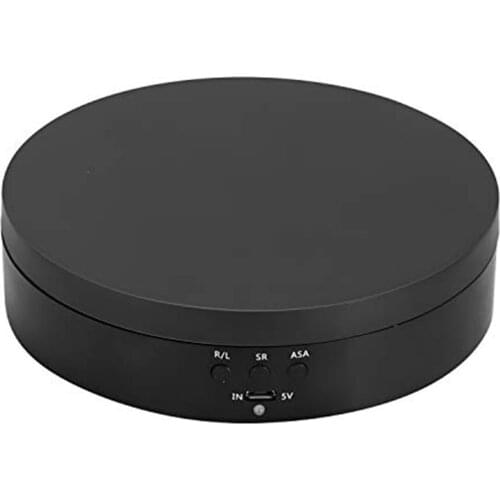 138 Charging Automatic Turntable Live Turntable Jewelry Electric Rotating Table 360 Degree Rotate Panoramic Display Table