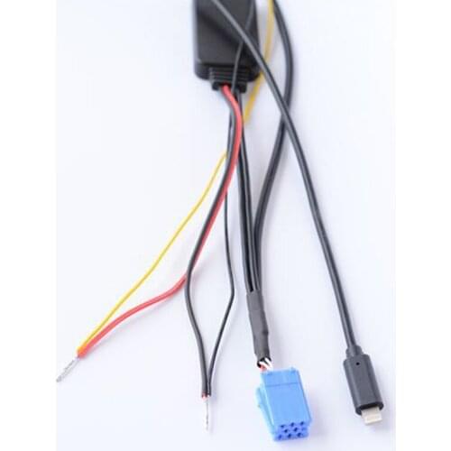 Car Bluetooth Module Aux Bluetooth Adapter Car Kit 8Pin forVolkswagen Gamma 5 MFD T4 Sharan Lupo Polo 6N2 9N for iPhone 7 8 X