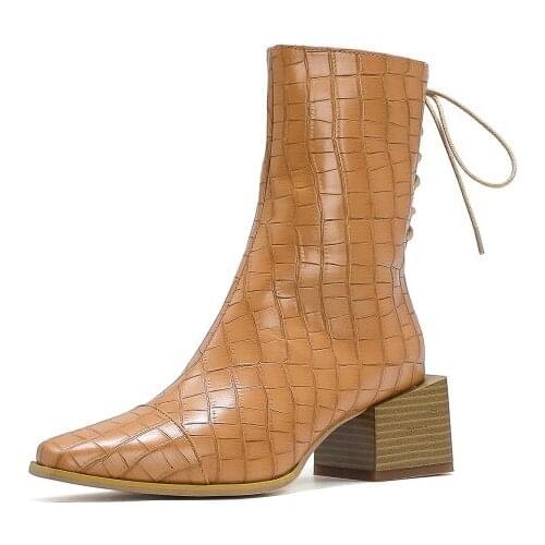 Big Size Pointed boots boots women shoes ankle boots for women ladies boots shoes woman winter