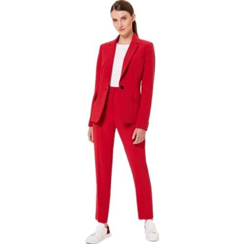 Suits womens suit two-piece blazer+ trousers womens pants suits womens business casual business wear uniforms женские костюмы