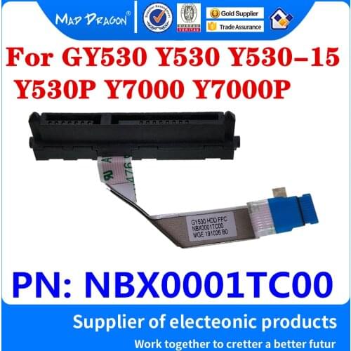 MEW SATA Hard Drive Adapter wire SSD HDD Connector Flex Cable For Lenovo GY530 Y530 Y530-15Y530 Y530P Y7000 Y7000P NBX0001TC00